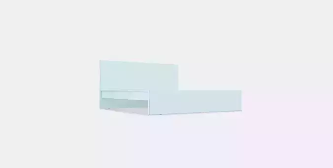 MALM Bed frame high 80