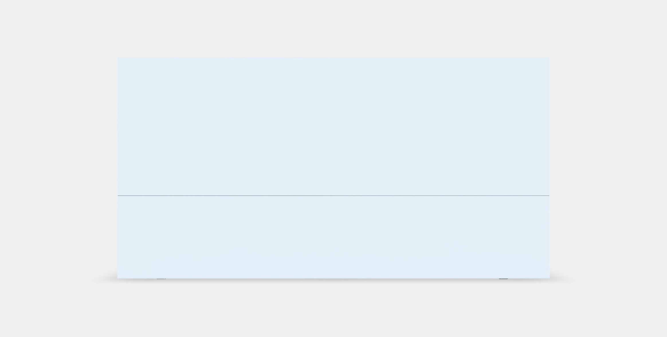 MALM Bed frame high 80 Low-poly 3D model_15