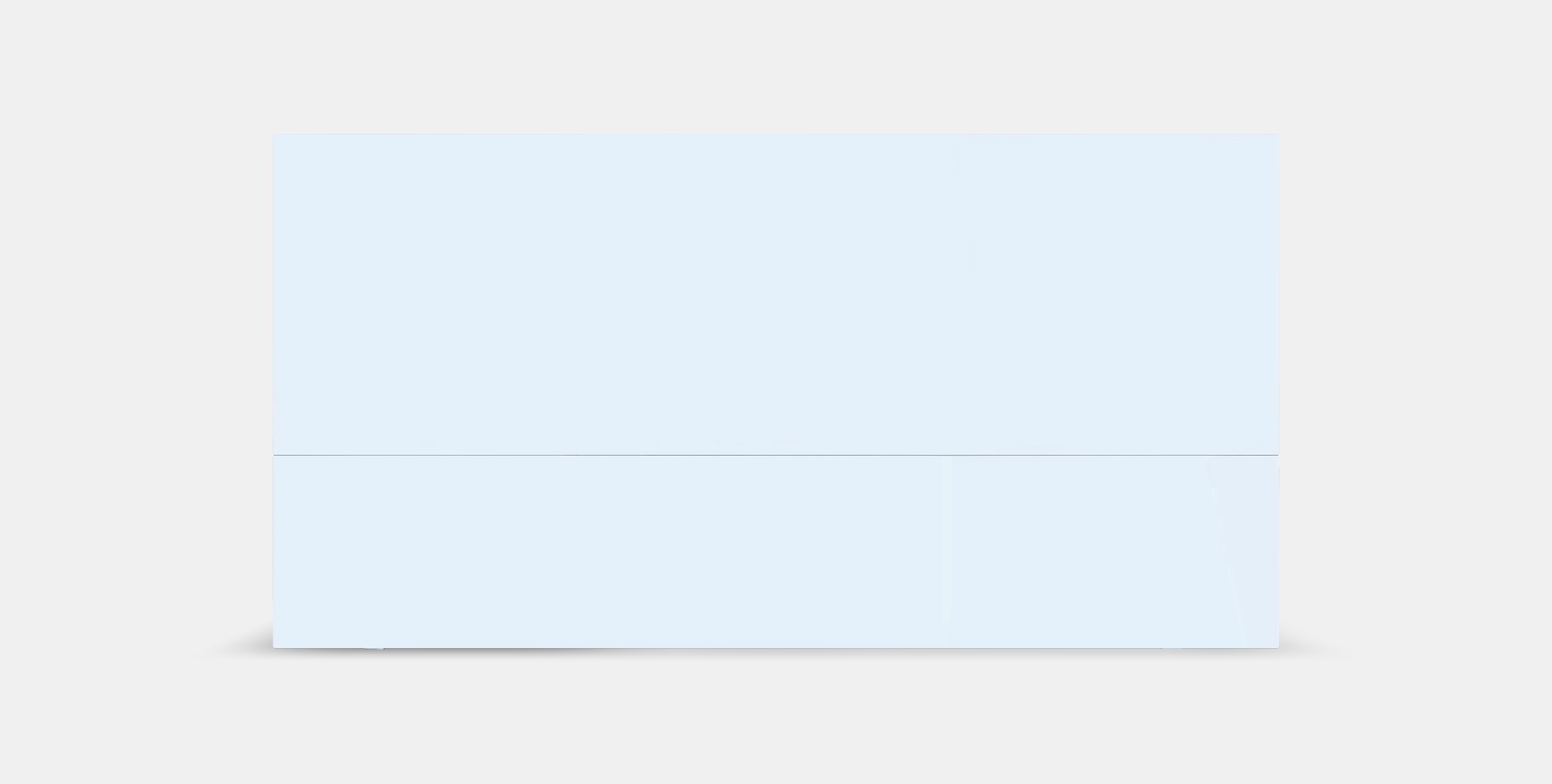 MALM Bed frame high w 2 storage boxes 27 Low-poly 3D model_15