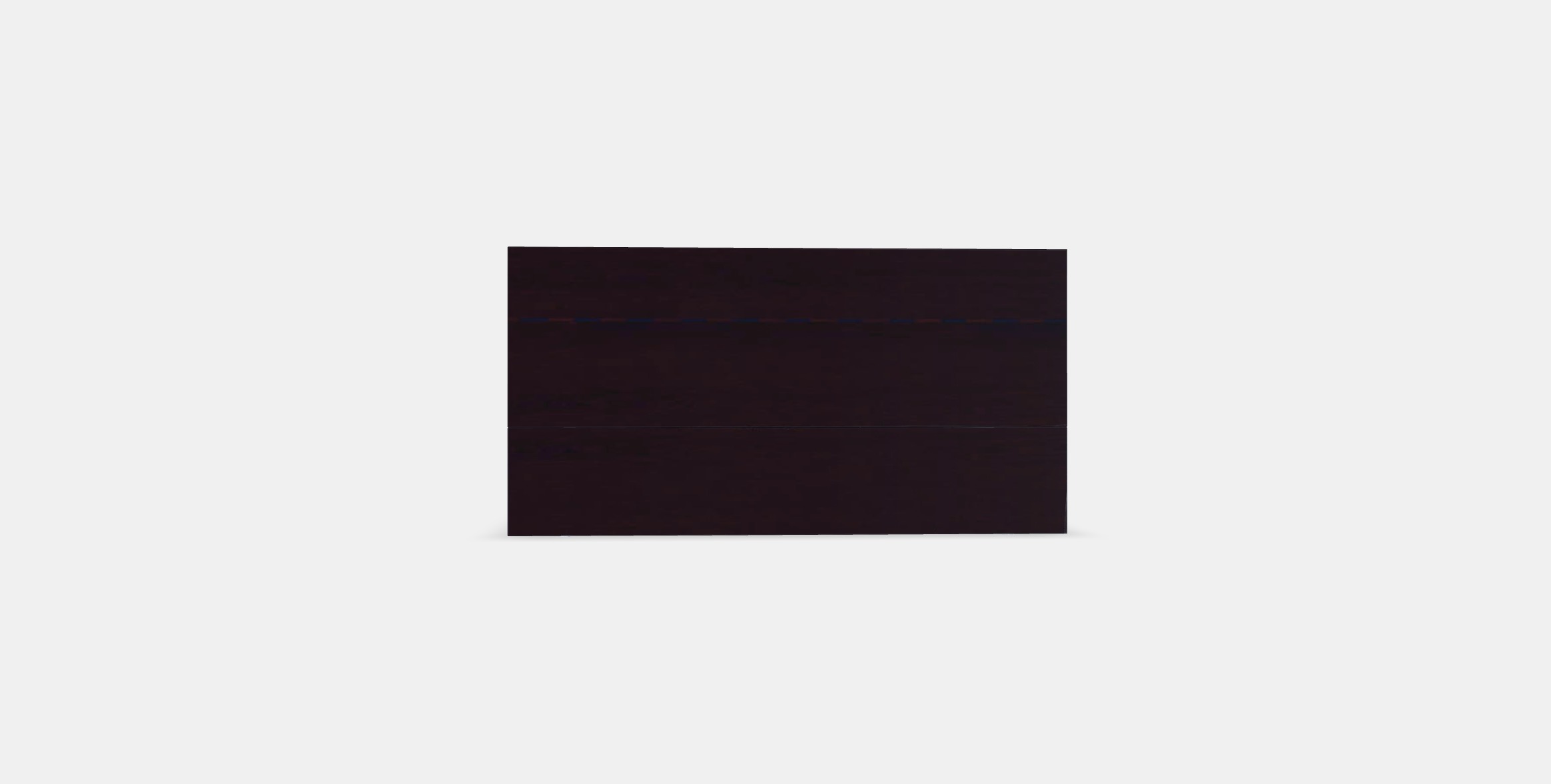 MALM Bed frame high 84 Low-poly 3D model_14