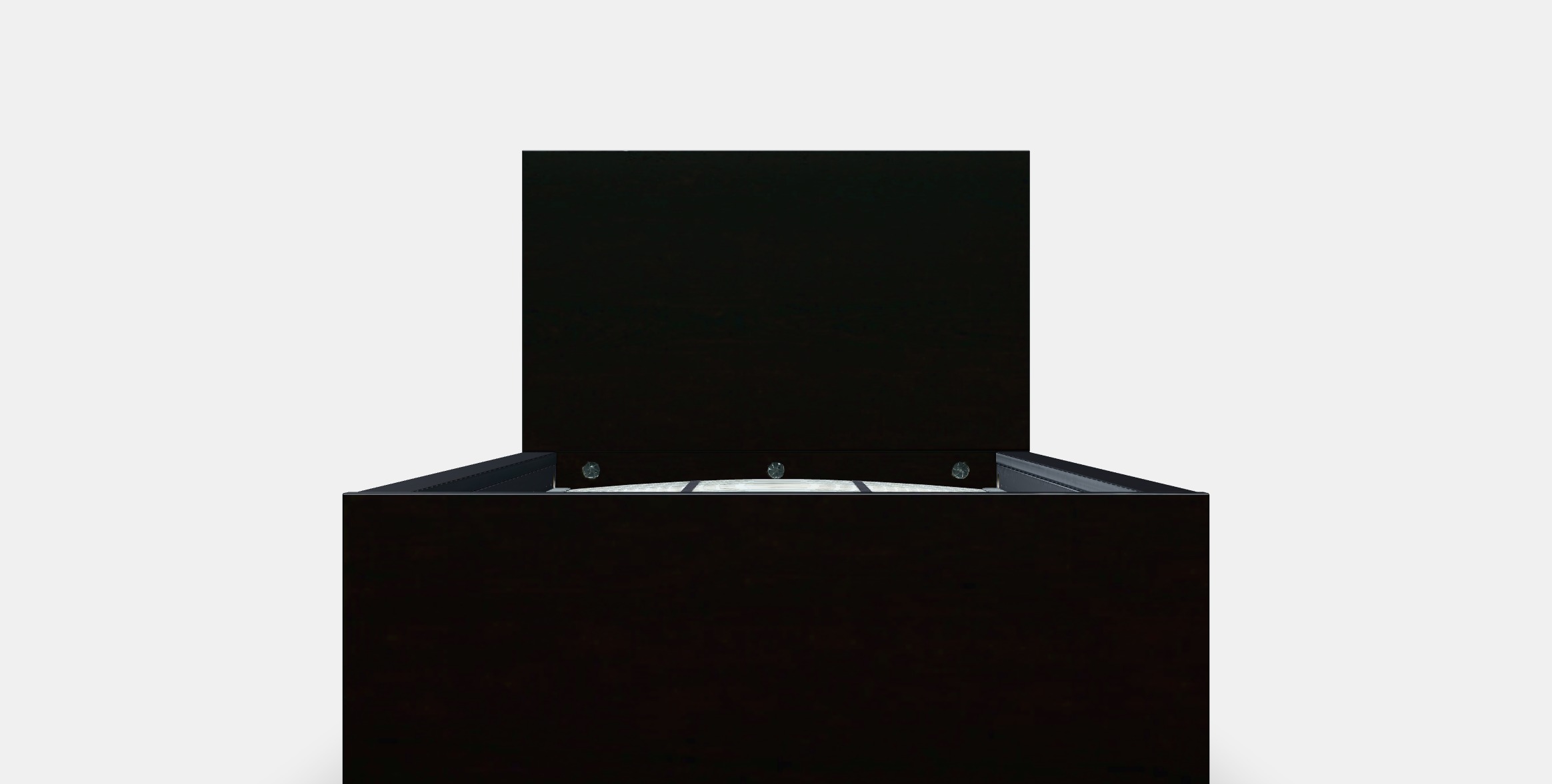 MALM Bed frame high 88 Low-poly 3D model_11