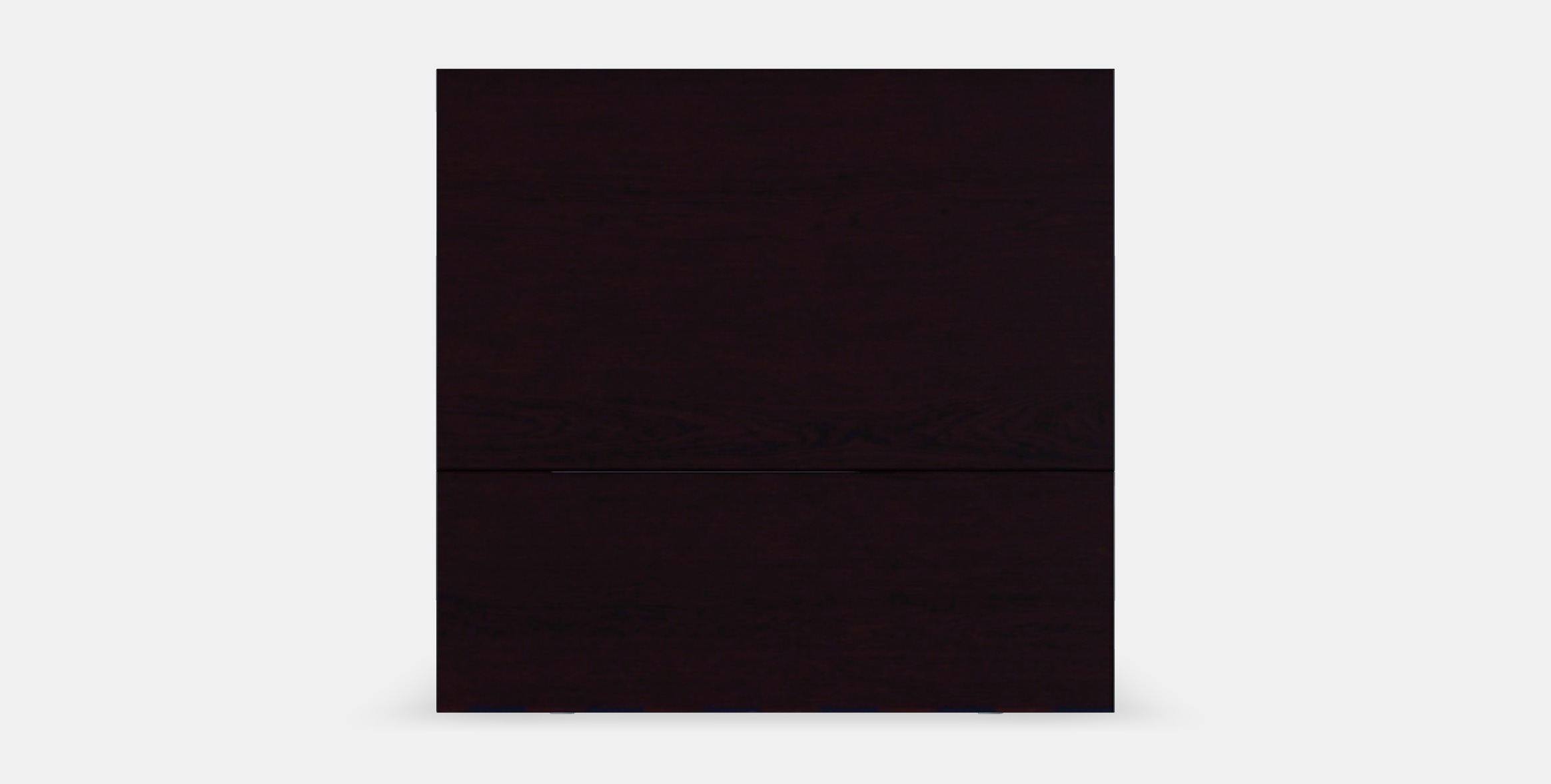 MALM Bed frame high 88 Low-poly 3D model_15