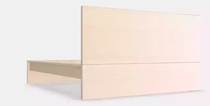 MALM Bed frame high 93