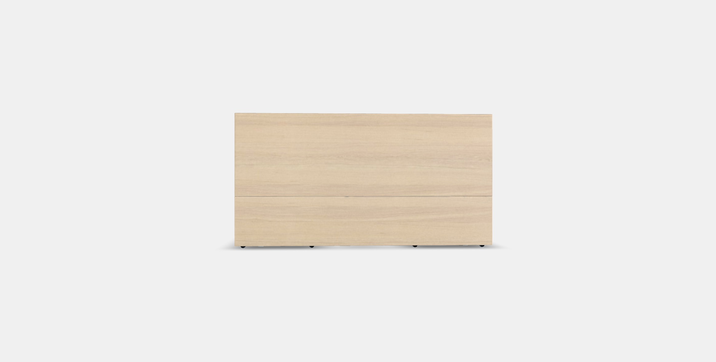 MALM Bed frame high w 2 storage boxes 31 Low-poly 3D model_13