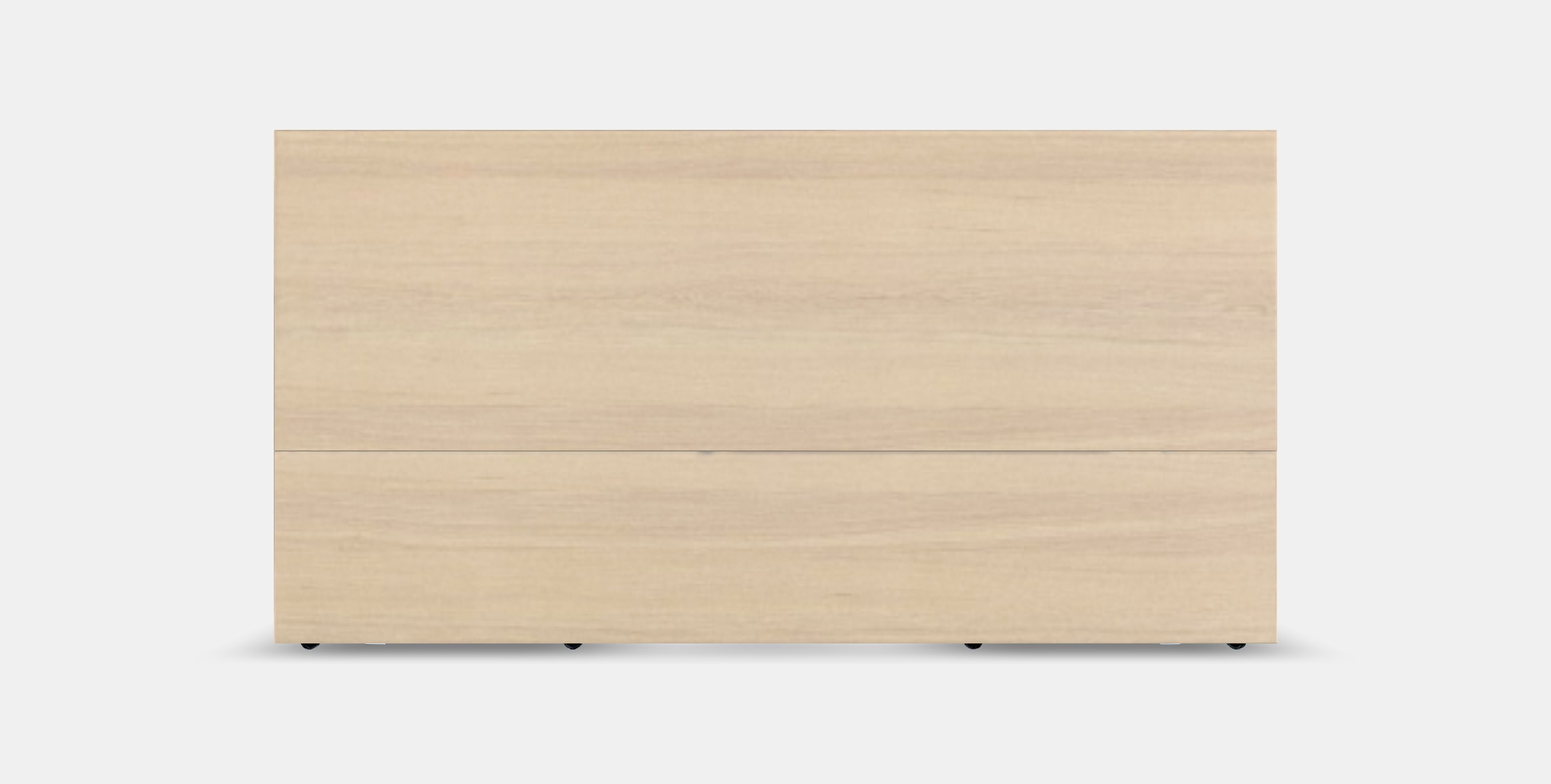 MALM Bed frame high w 2 storage boxes 31 Low-poly 3D model_15