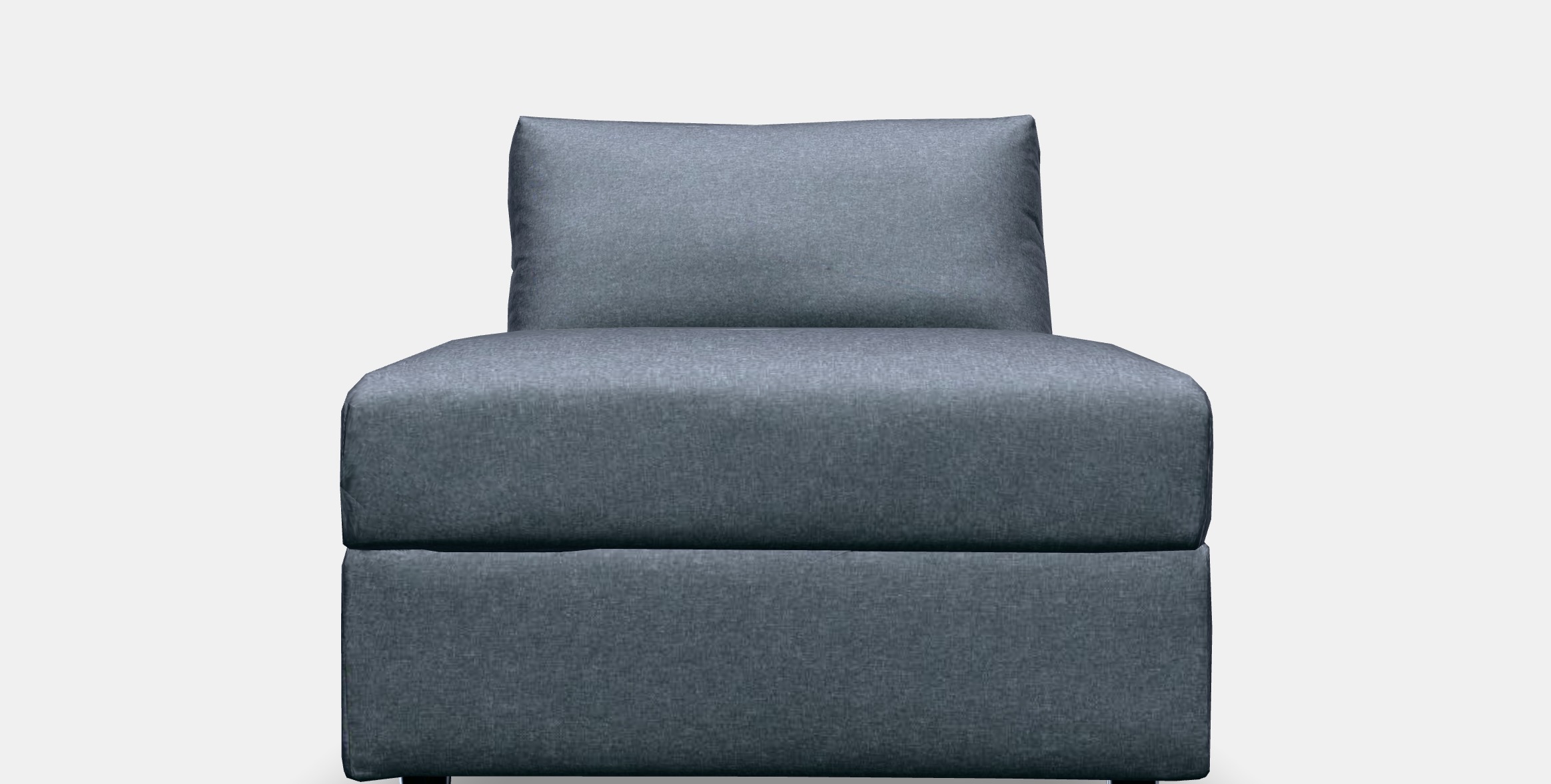 VIMLE Cover for chaise longue section 2 Low-poly 3D model_10