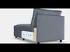 VIMLE Cover for chaise longue section 2 Low-poly 3D model_1