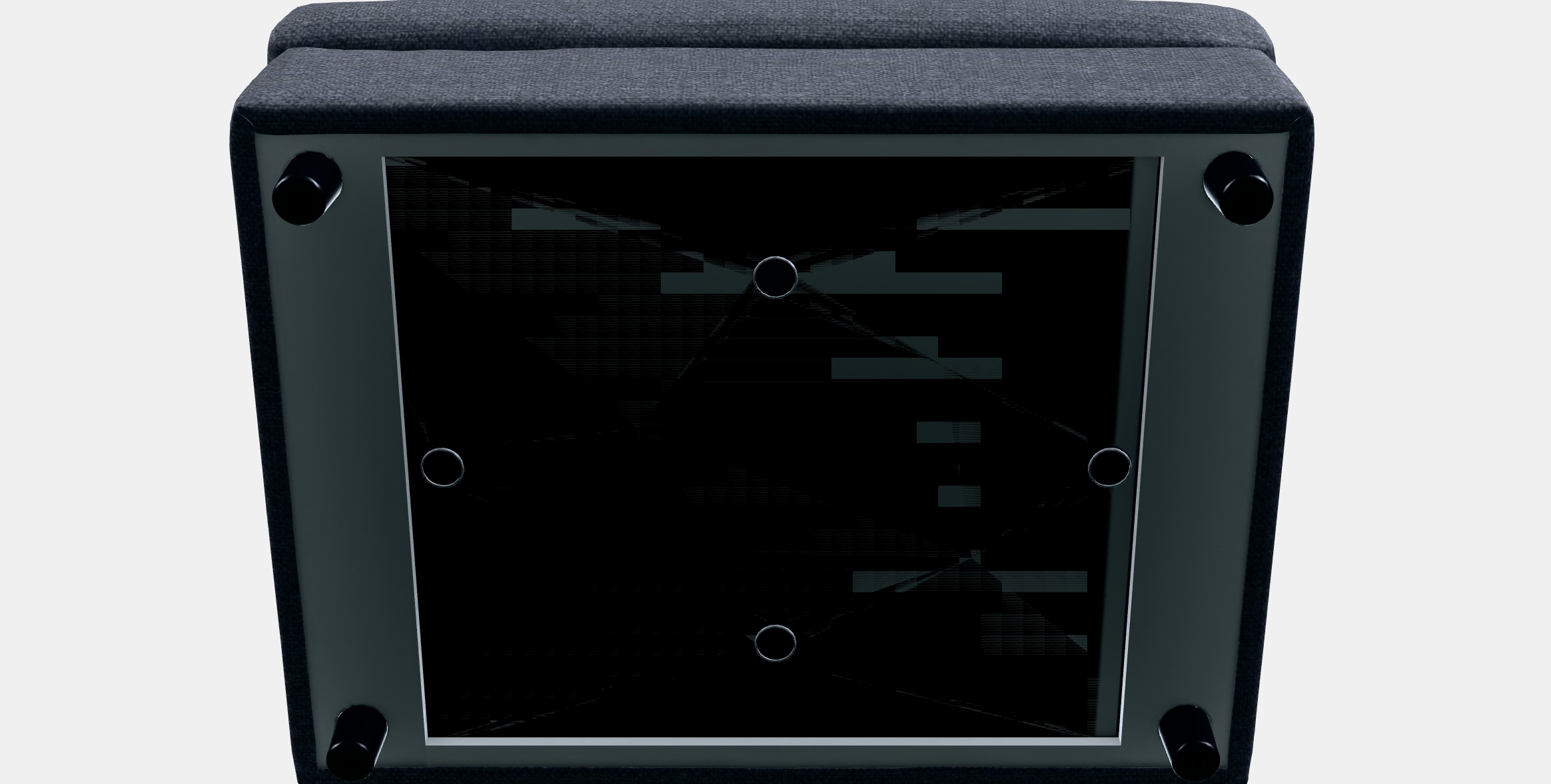 VIMLE Footstool with storage 9 Low-poly 3D model_5