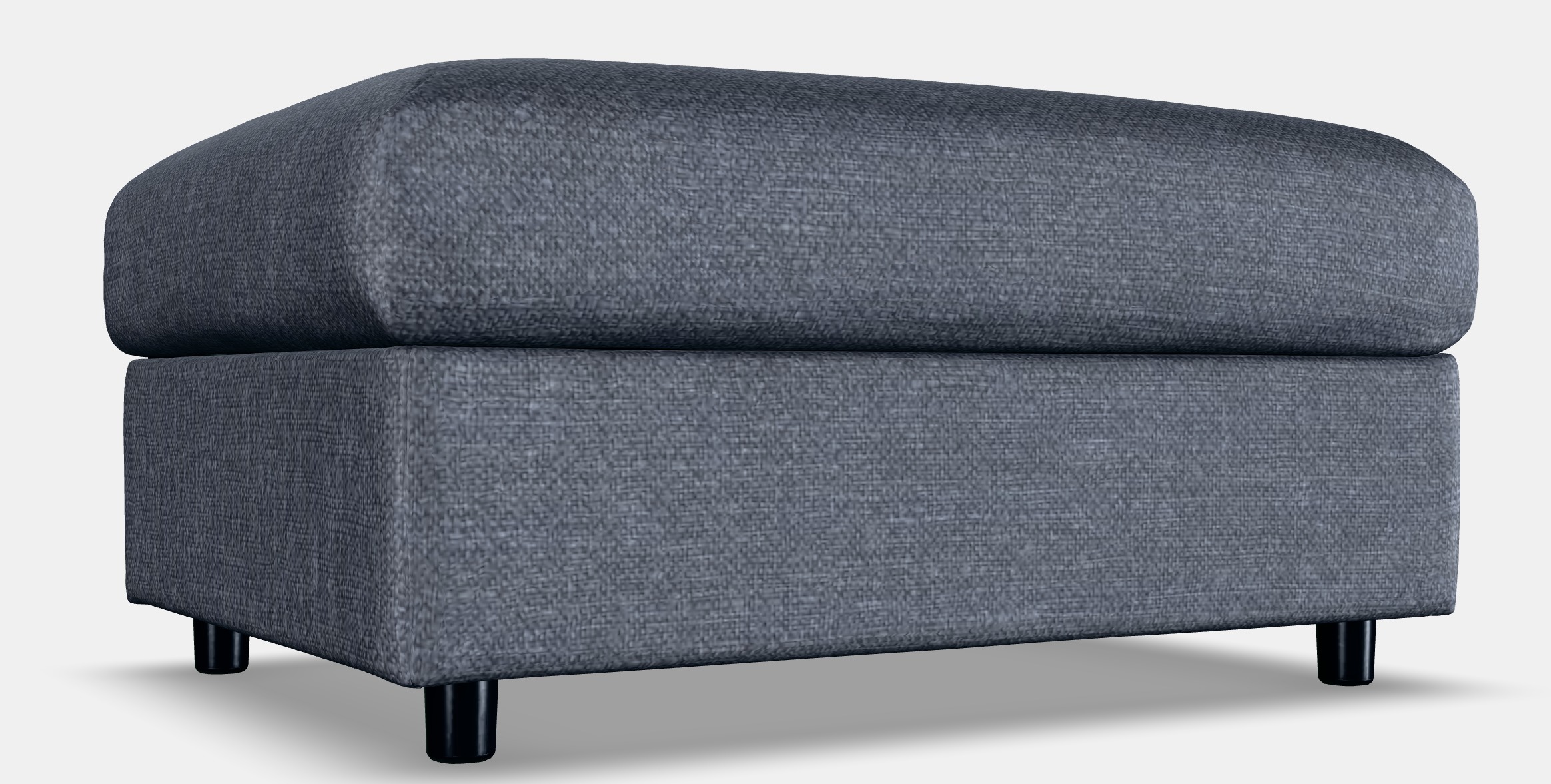 VIMLE Footstool with storage 9 Low-poly 3D model_4