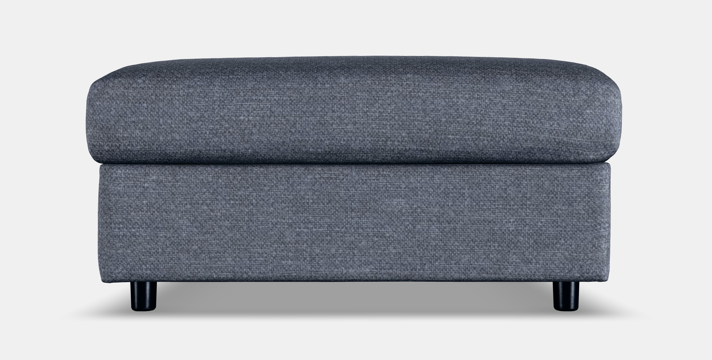 VIMLE Footstool with storage 9 Low-poly 3D model_14