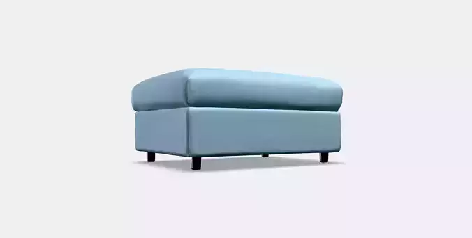 VIMLE Footstool with storage 10