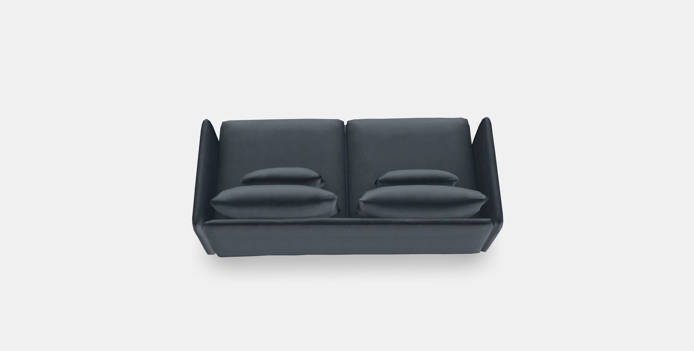 SODERHAMN 3-seat sofa 6 Low-poly 3D model_3