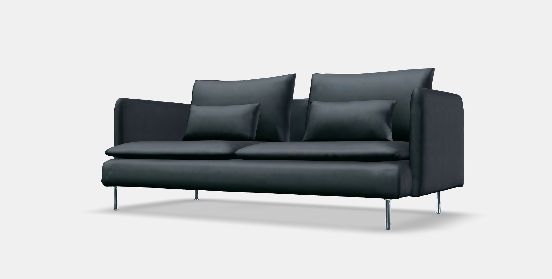 SODERHAMN 3-seat sofa 6 Low-poly 3D model_13