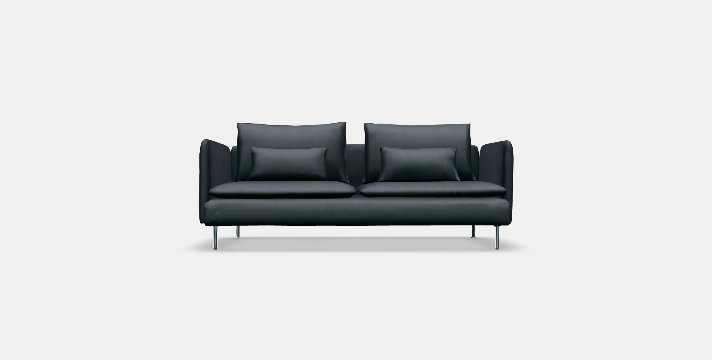 SODERHAMN 3-seat sofa 6 Low-poly 3D model_10
