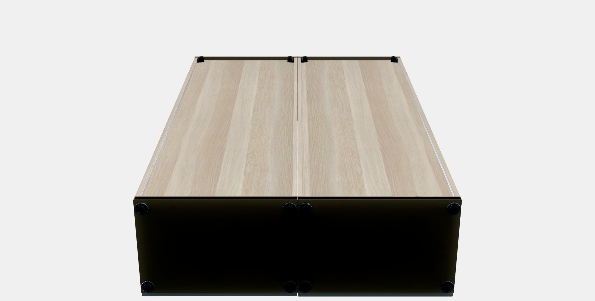 BESTA Storage combination with doors 48 Low-poly 3D model_12