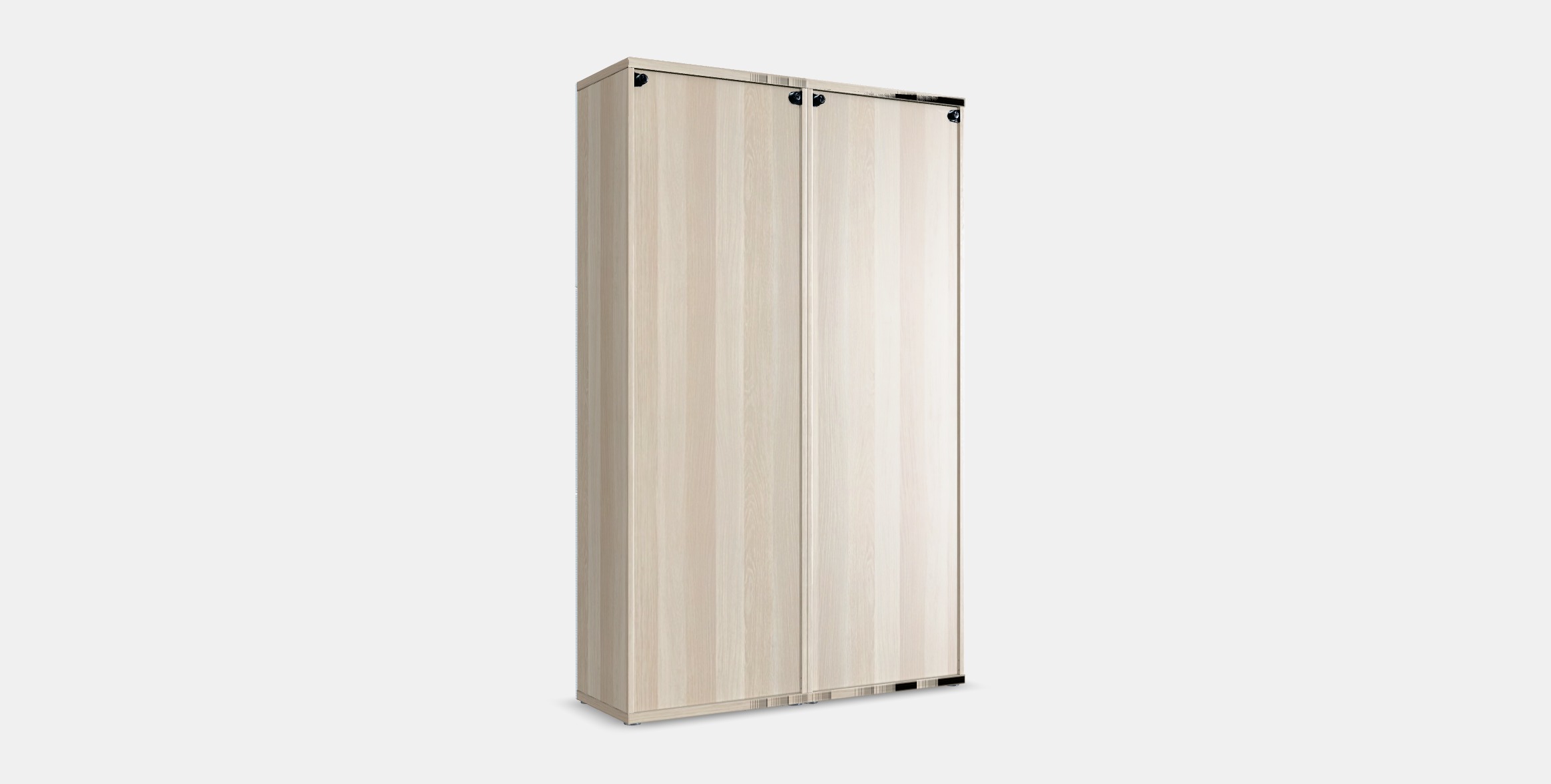 BESTA Storage combination with doors 48 Low-poly 3D model_16