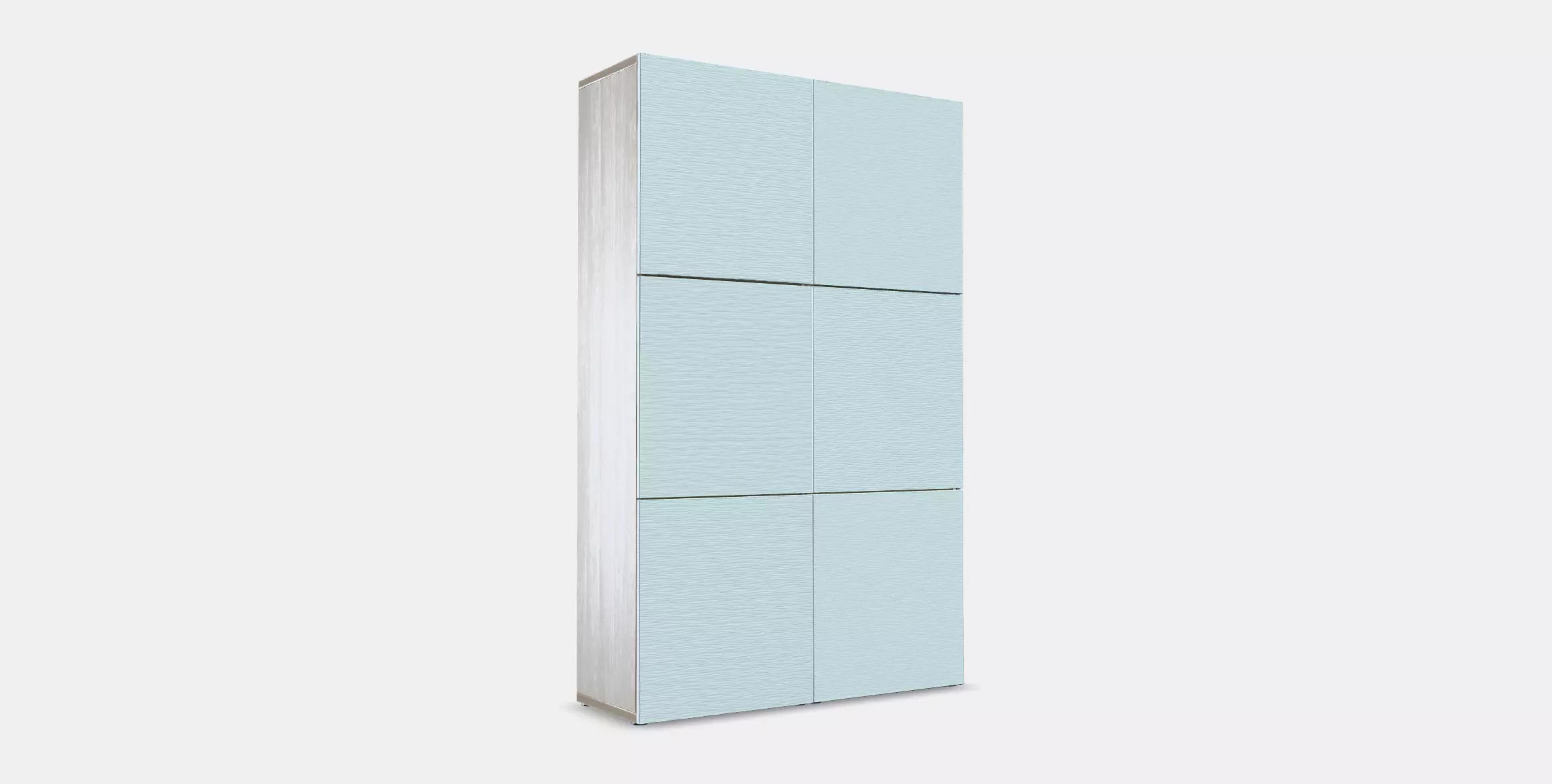 BESTA Storage combination with doors 48 Low-poly 3D model_0