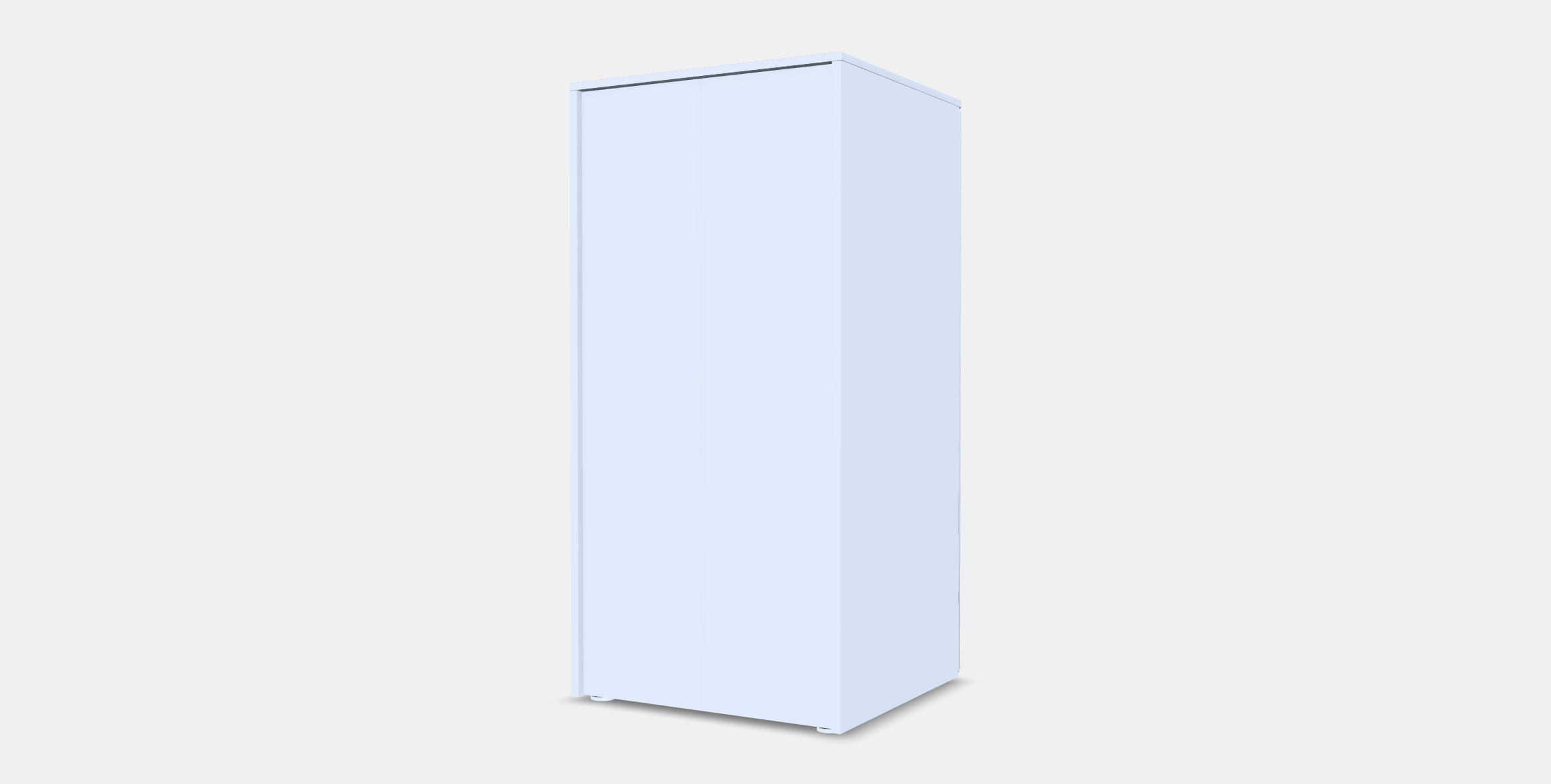 SMASTAD - PLATSA Wardrobe 1 Low-poly 3D model_5
