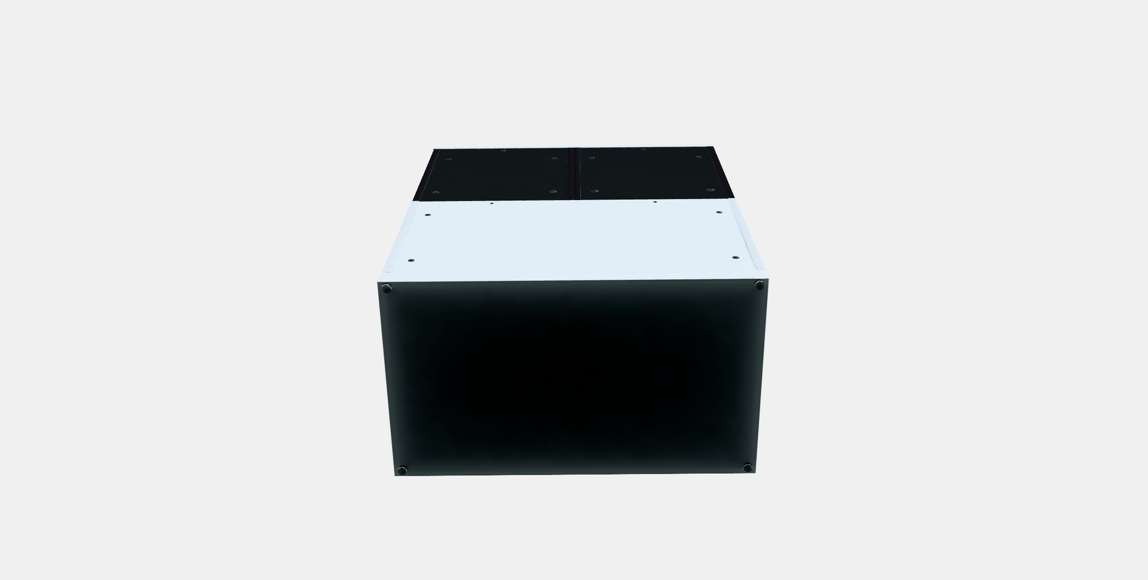 NORDLI Chest of 6 drawers 13 Low-poly 3D model_9