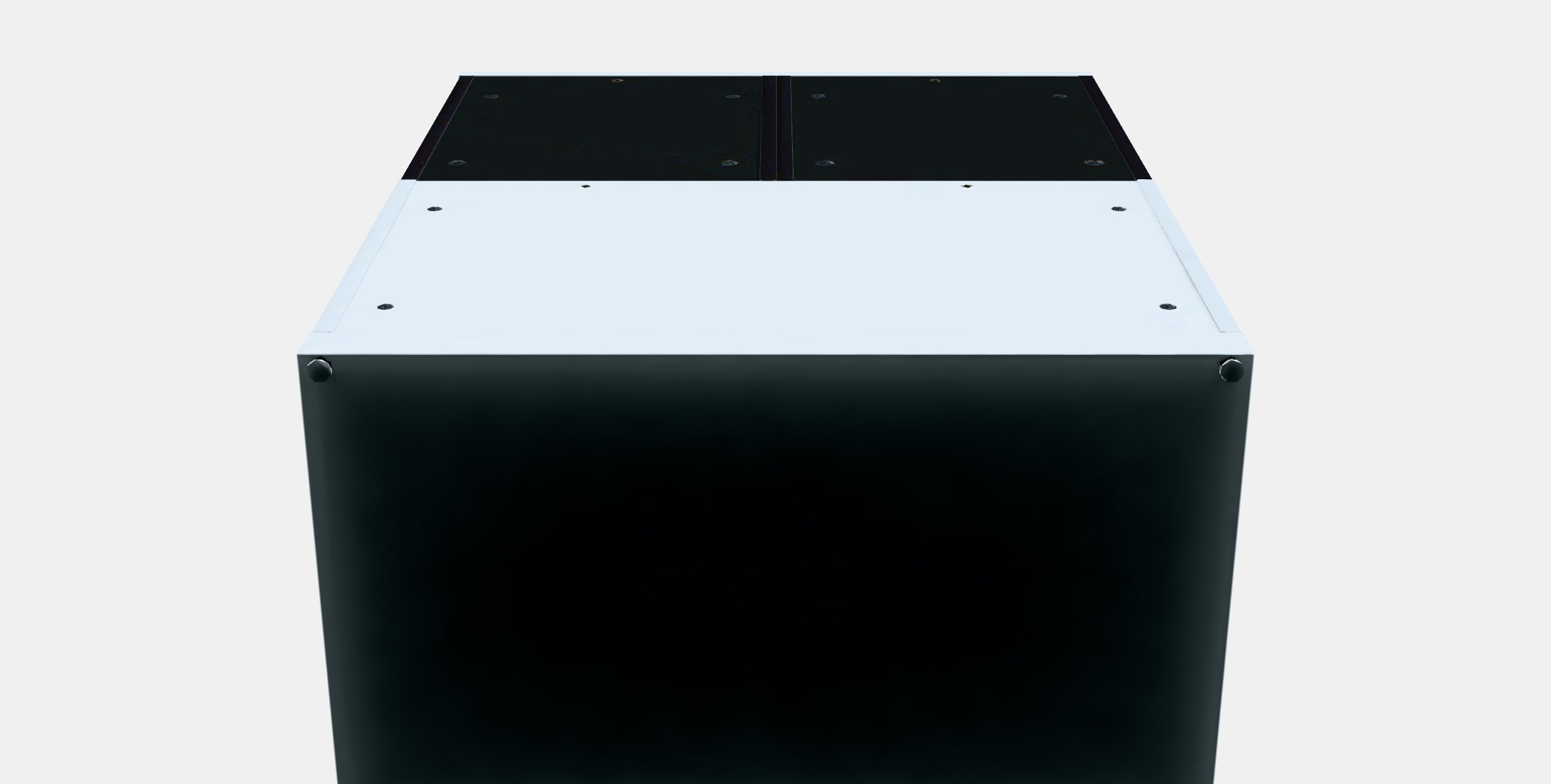 NORDLI Chest of 6 drawers 13 Low-poly 3D model_7