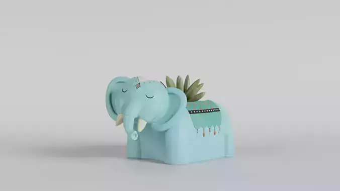Cute Elephant Planter