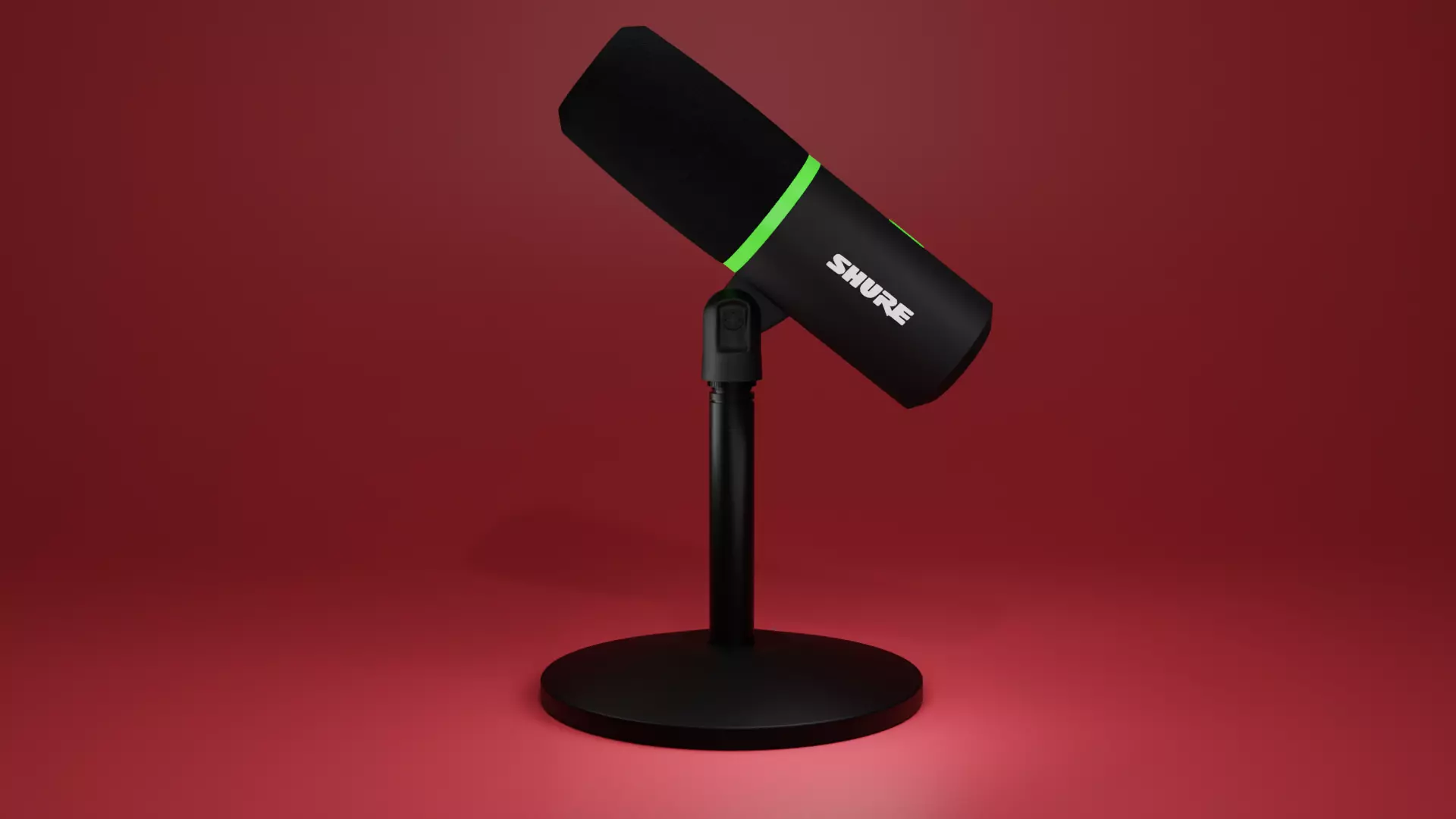 Shure Microphone Studio mic Microphone 3D model