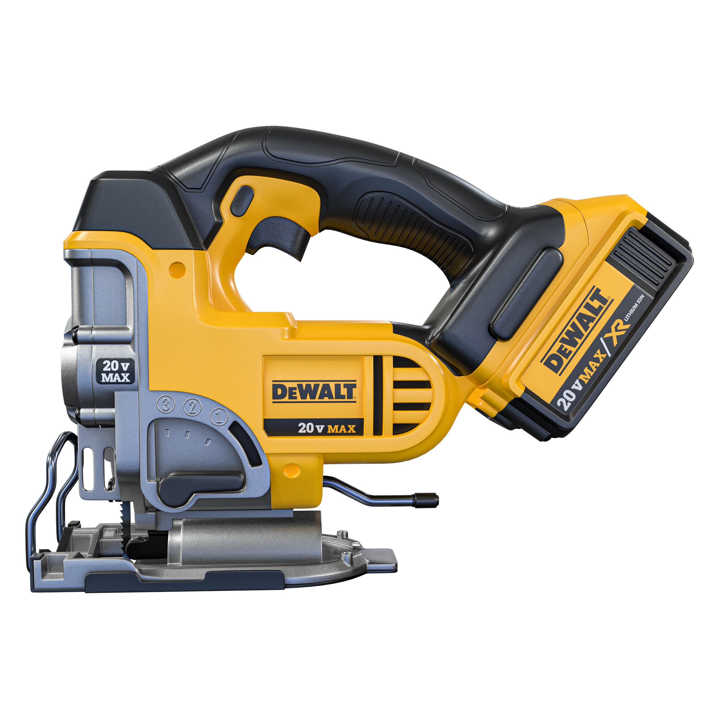 Dewalt Jig Saw DCS331B 20V MAX 3D model_4