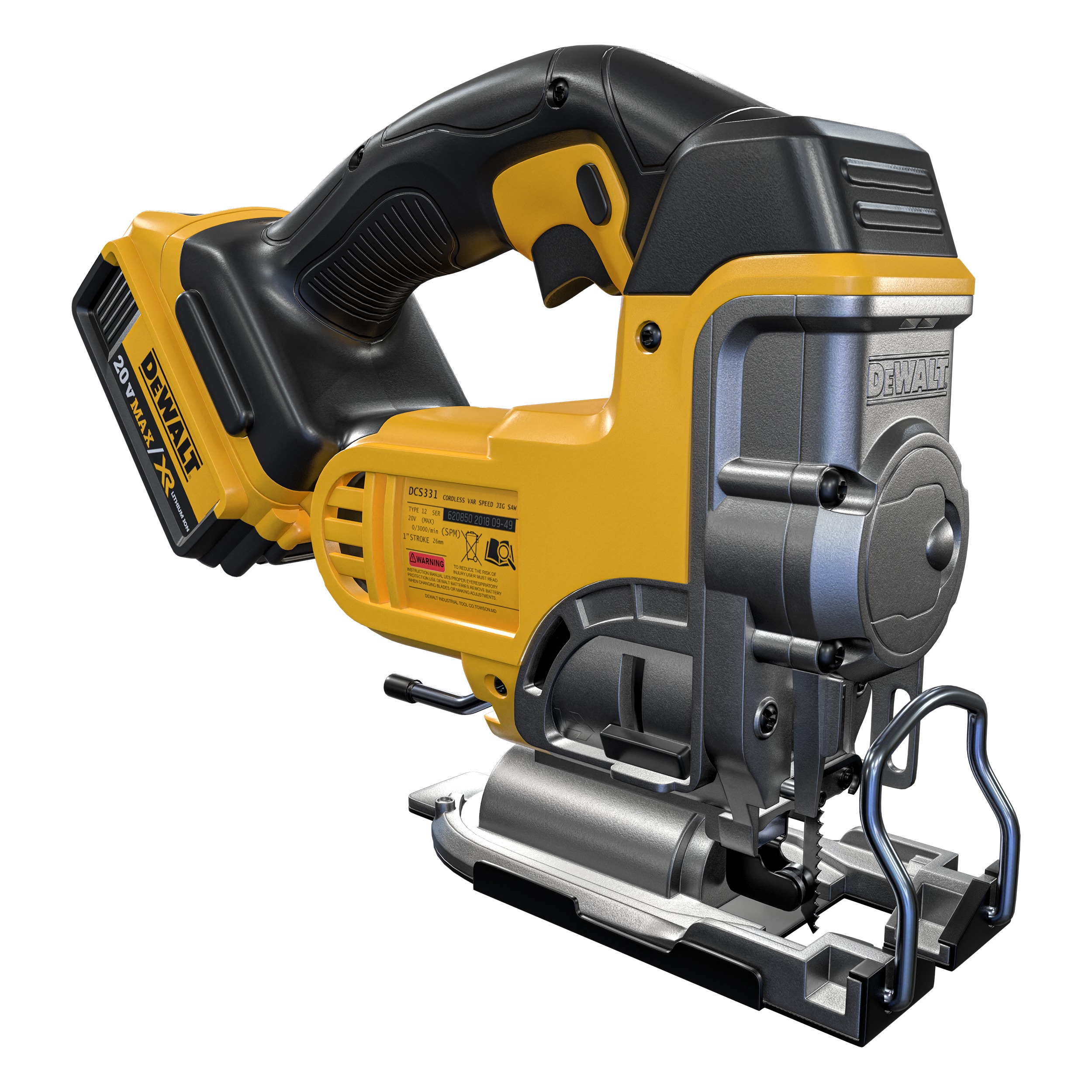 Dewalt Jig Saw DCS331B 20V MAX 3D model_2