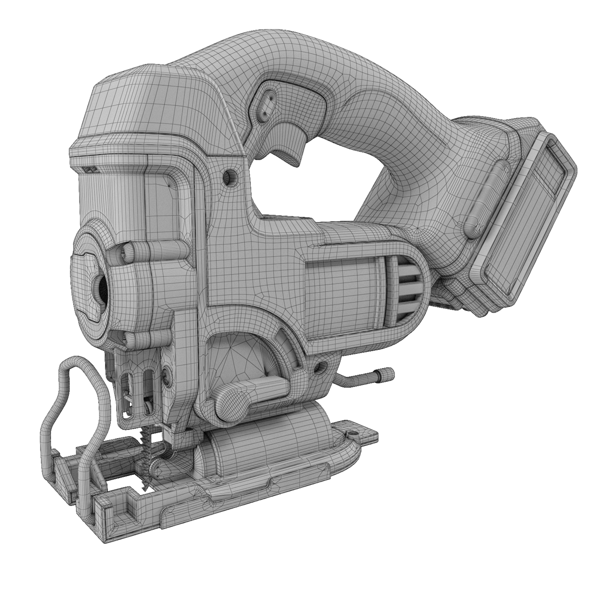Dewalt Jig Saw DCS331B 20V MAX 3D model_7