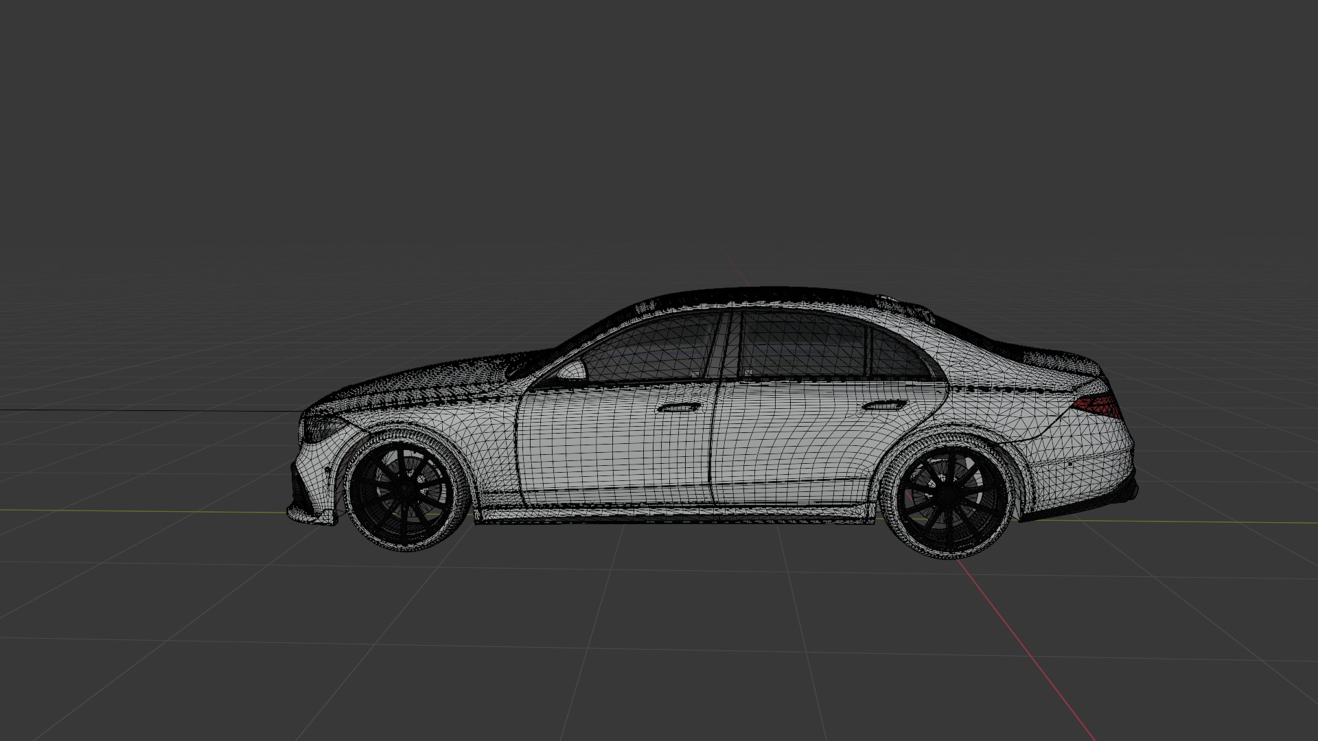 Realistic Rigged Brabus Car Detailed and Animation Ready 3D model_17