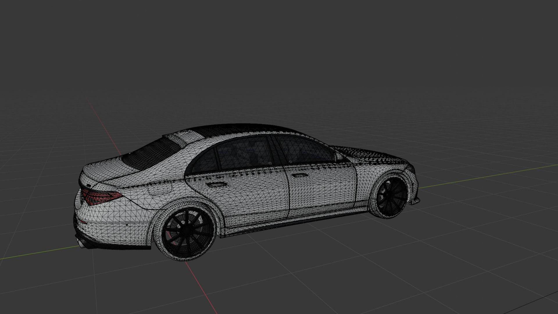 Realistic Rigged Brabus Car Detailed and Animation Ready 3D model_19