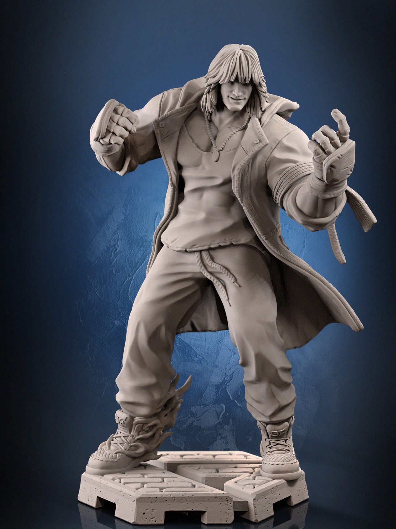 Ken Masters 3D print model_21
