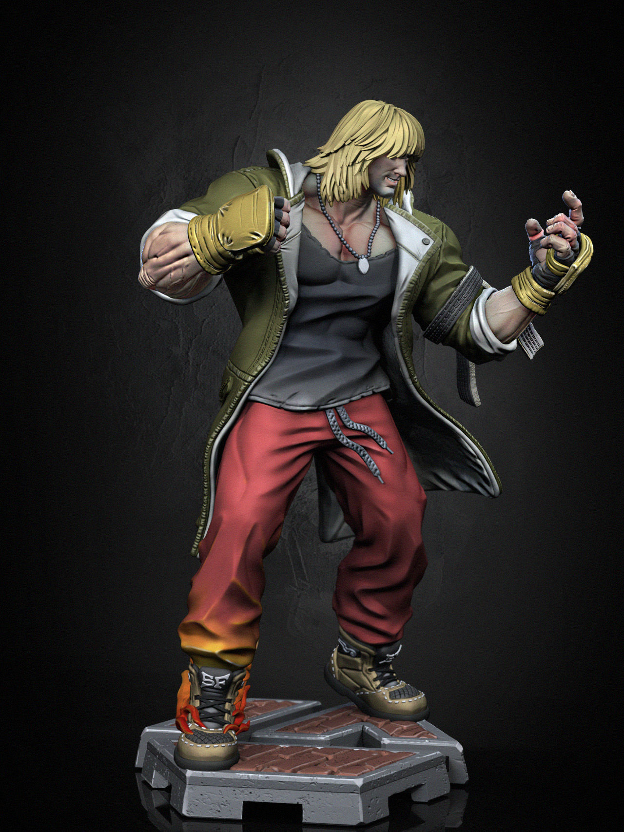 Ken Masters 3D print model_16