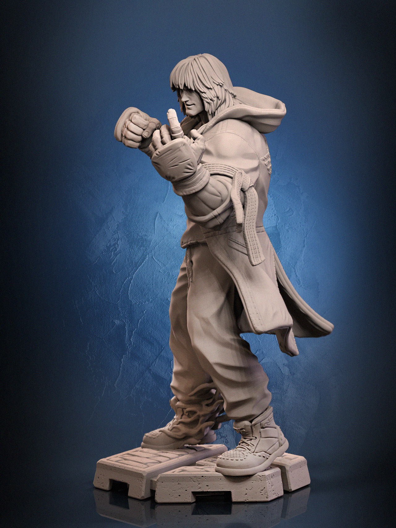 Ken Masters 3D print model_8