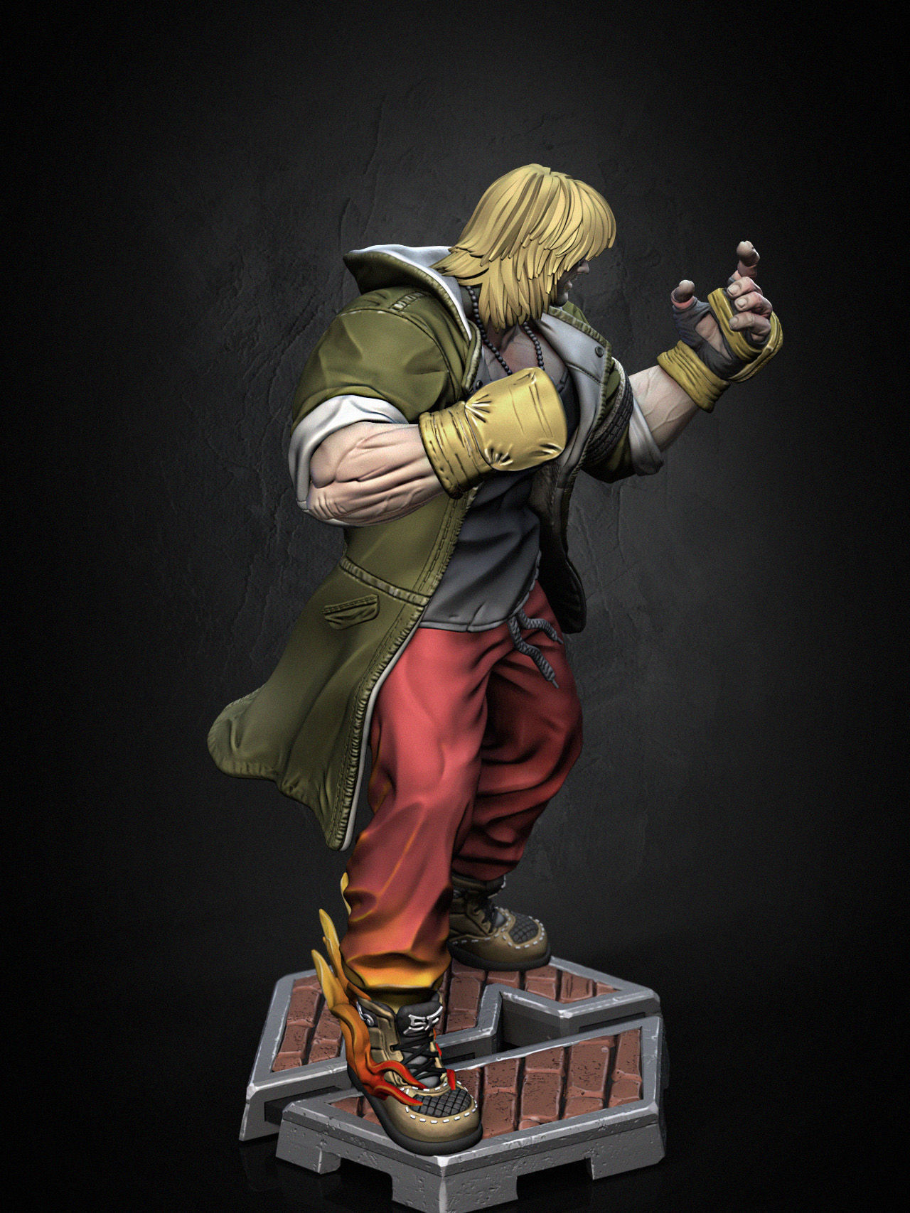 Ken Masters 3D print model_14