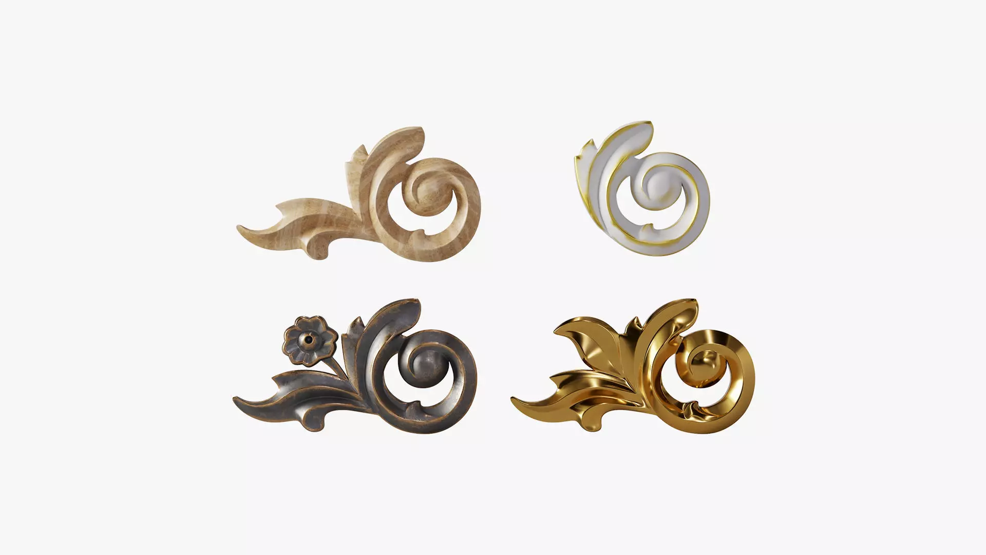 Appliques 01 P1 3D model