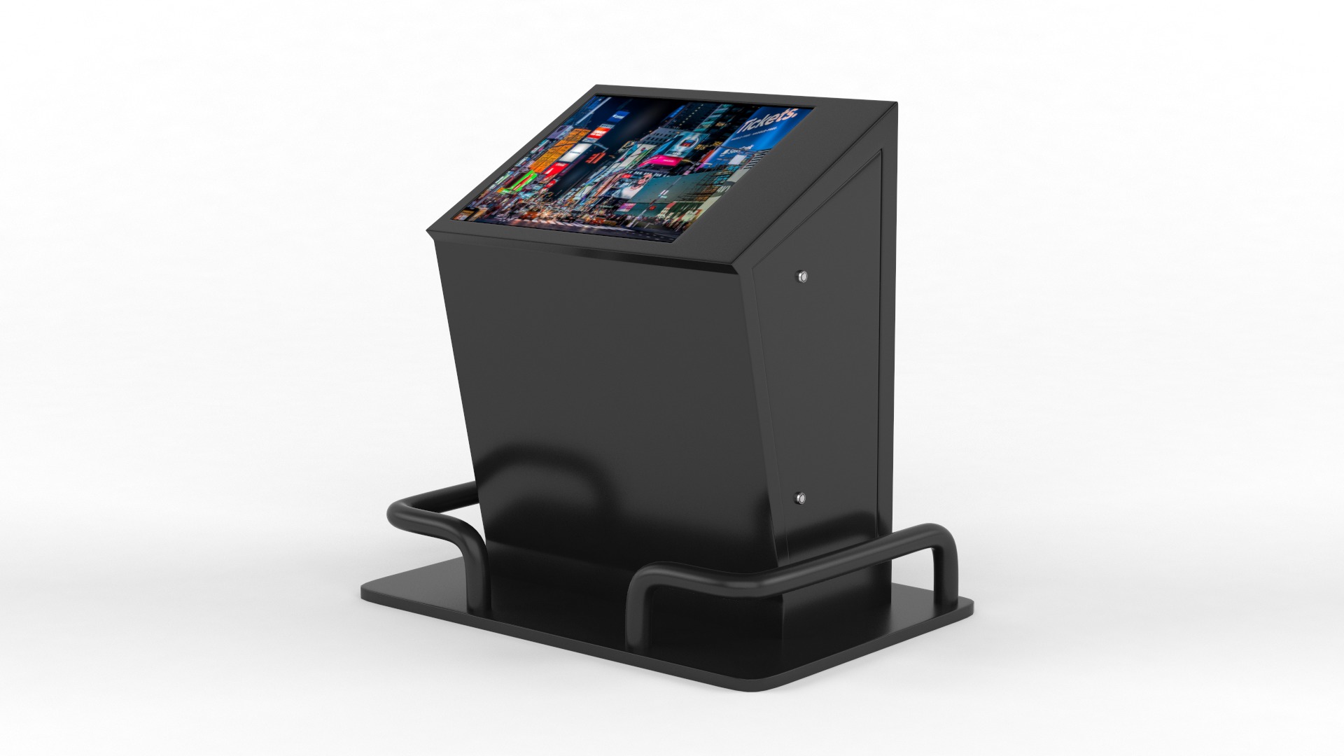 Electronic Kiosk Collection 3D model_2