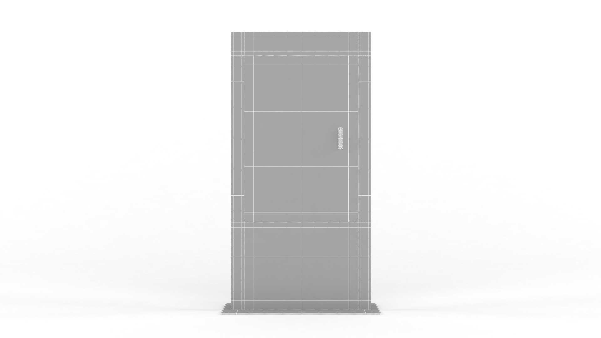 Electronic Kiosk Collection 3D model_20