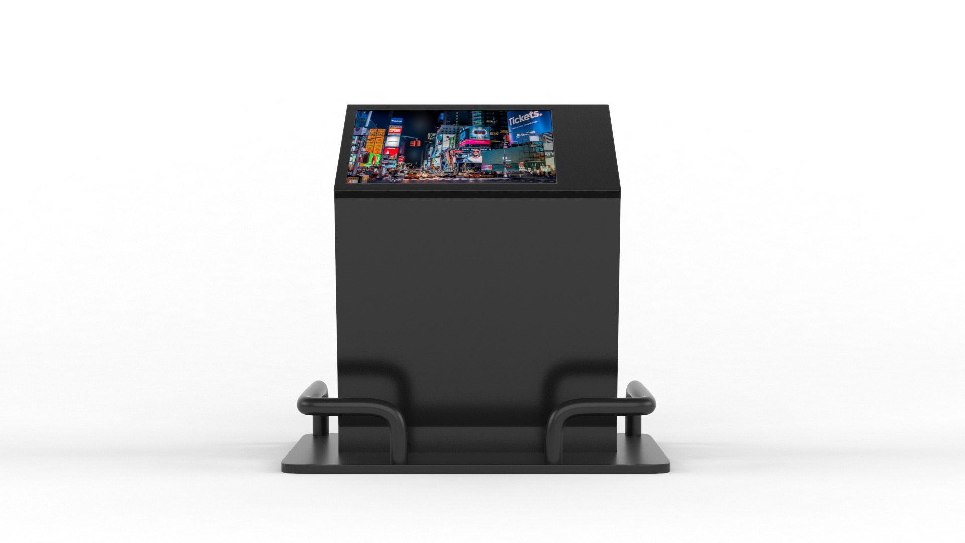 Electronic Kiosk Collection 3D model_1