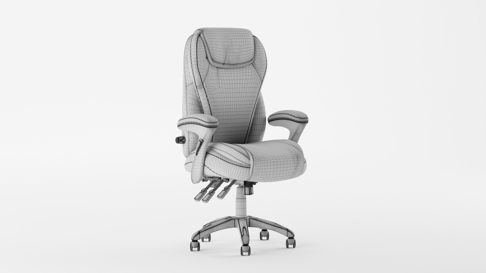 Ergonomic Office Chair  3D model_1