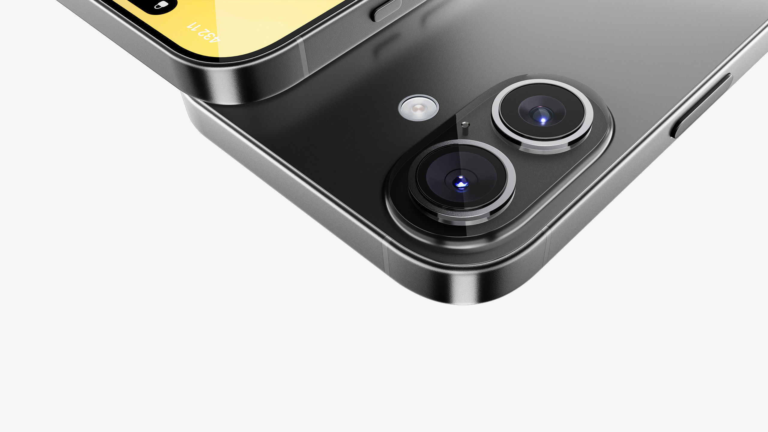 Apple iPhone 16 Black 3D model_6