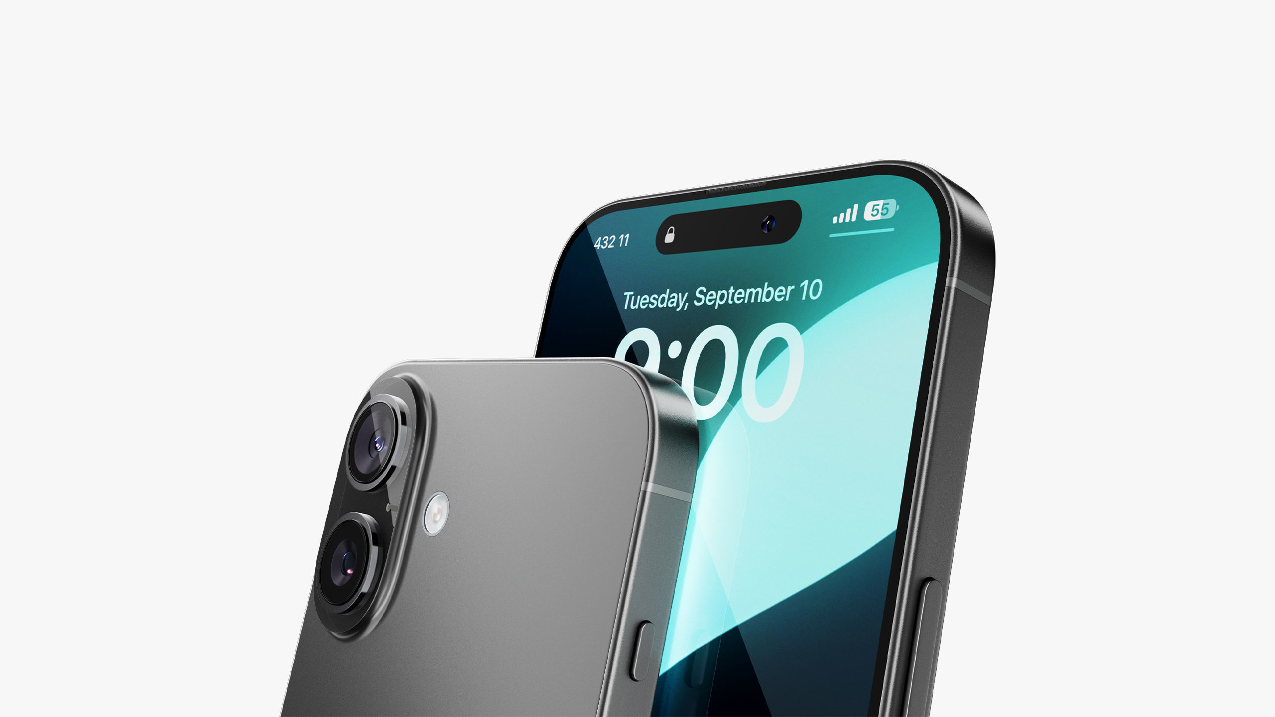 Apple iPhone 16 Black 3D model_13