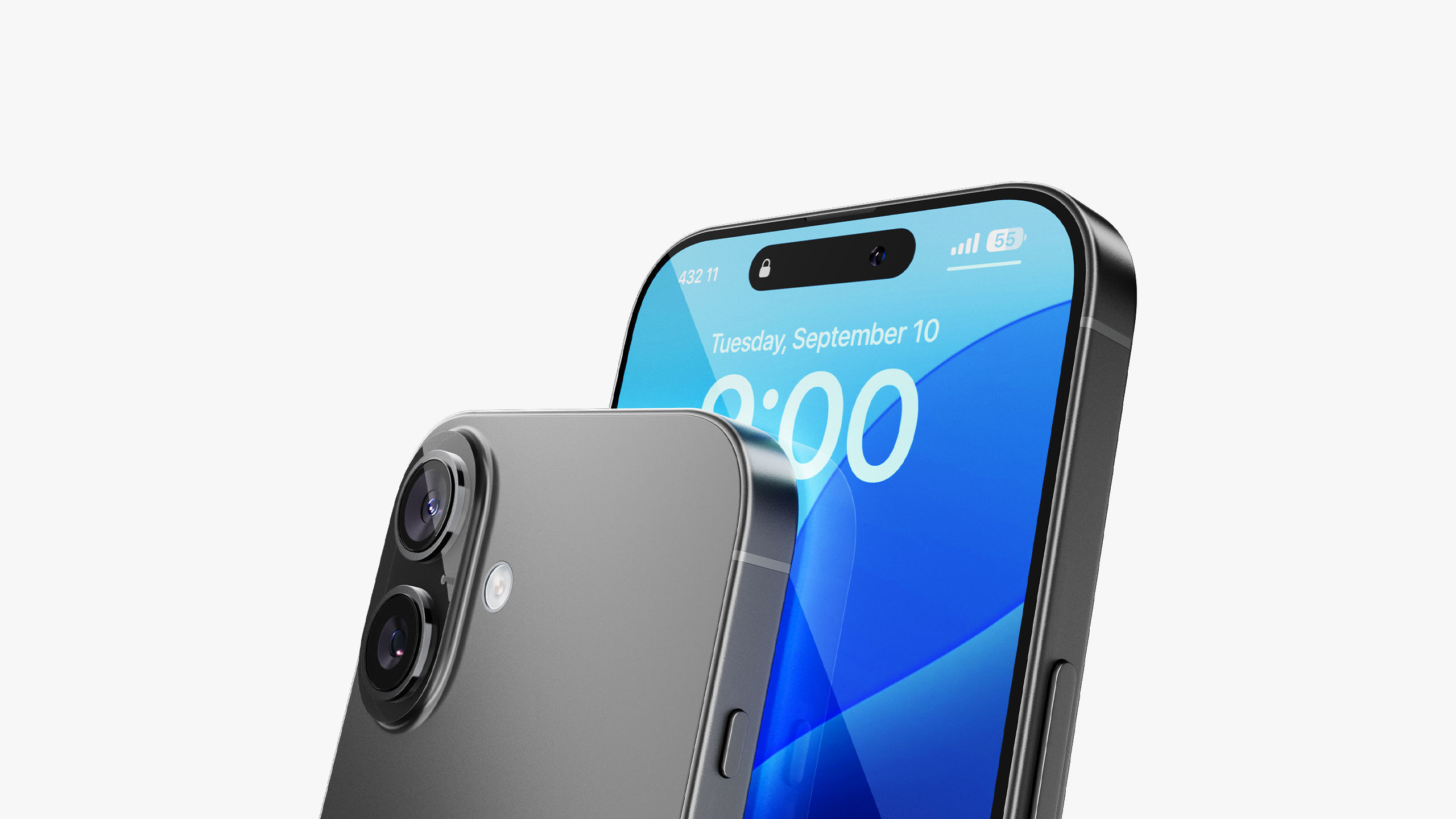 Apple iPhone 16 Black 3D model_9