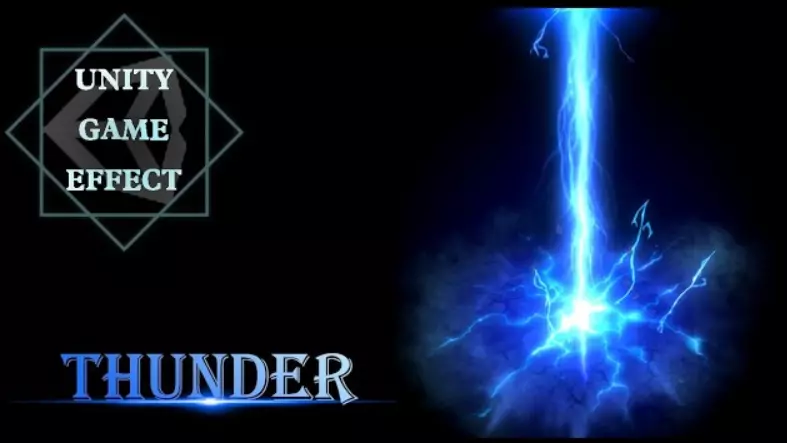Unity Game VFX - Thunder Low-poly 3D model