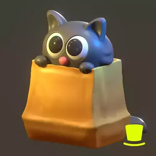 Cat in A bag