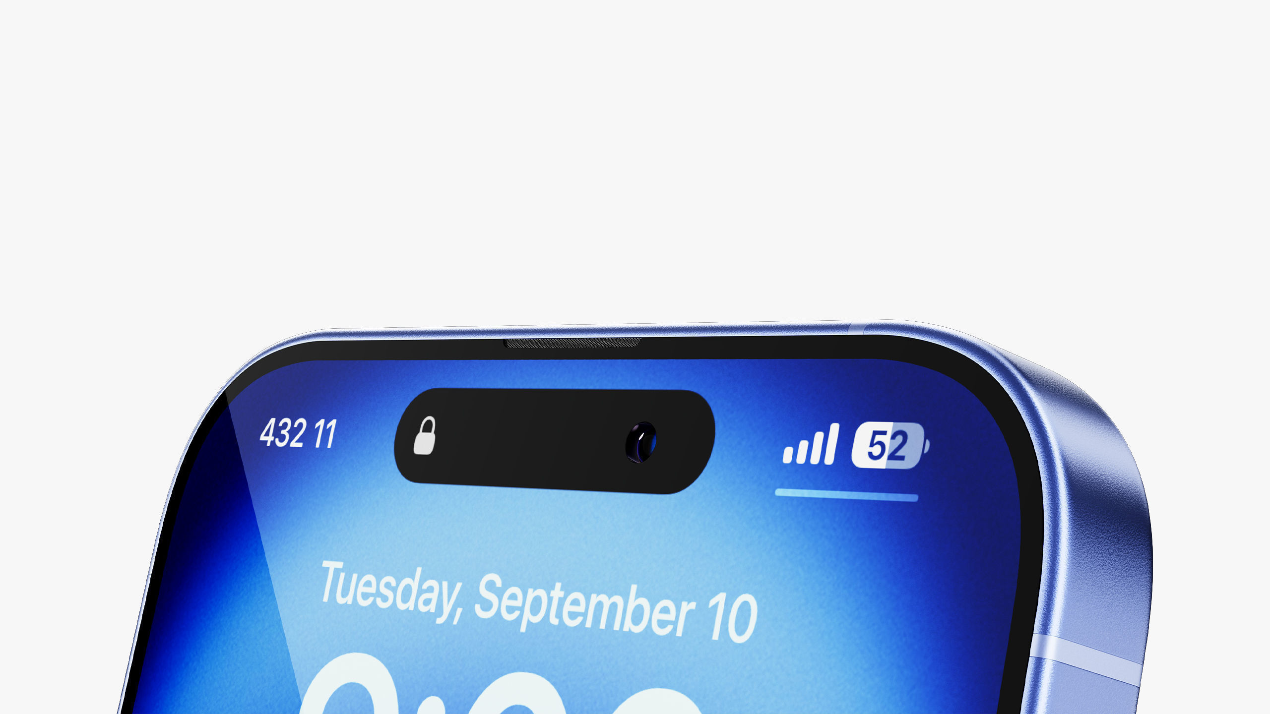 Apple iPhone 16 Ultramarine 3D model_7