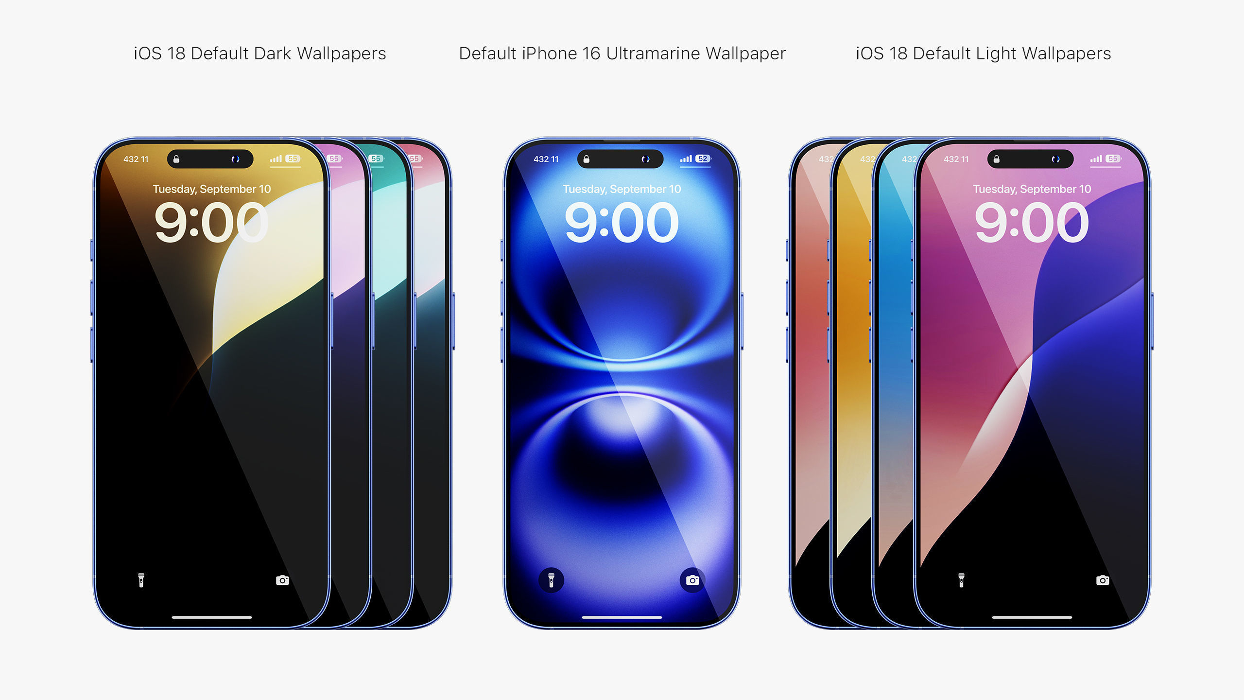 Apple iPhone 16 Ultramarine 3D model_1