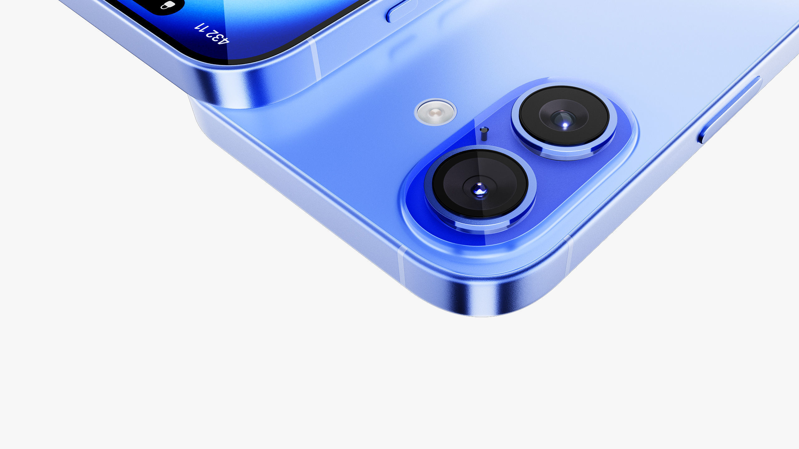 Apple iPhone 16 Ultramarine 3D model_10