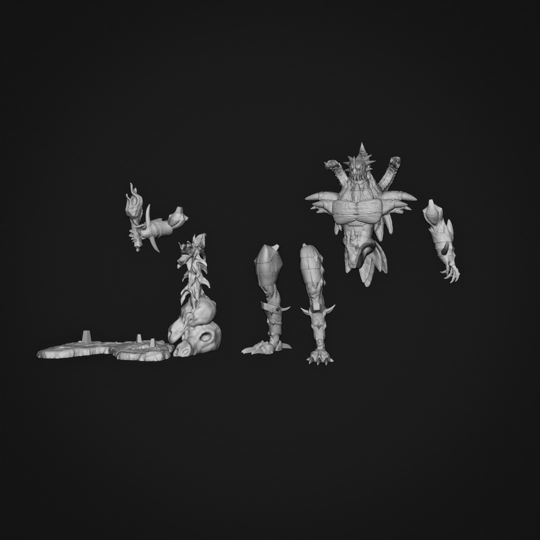 Dorbickmon 3D print model_8