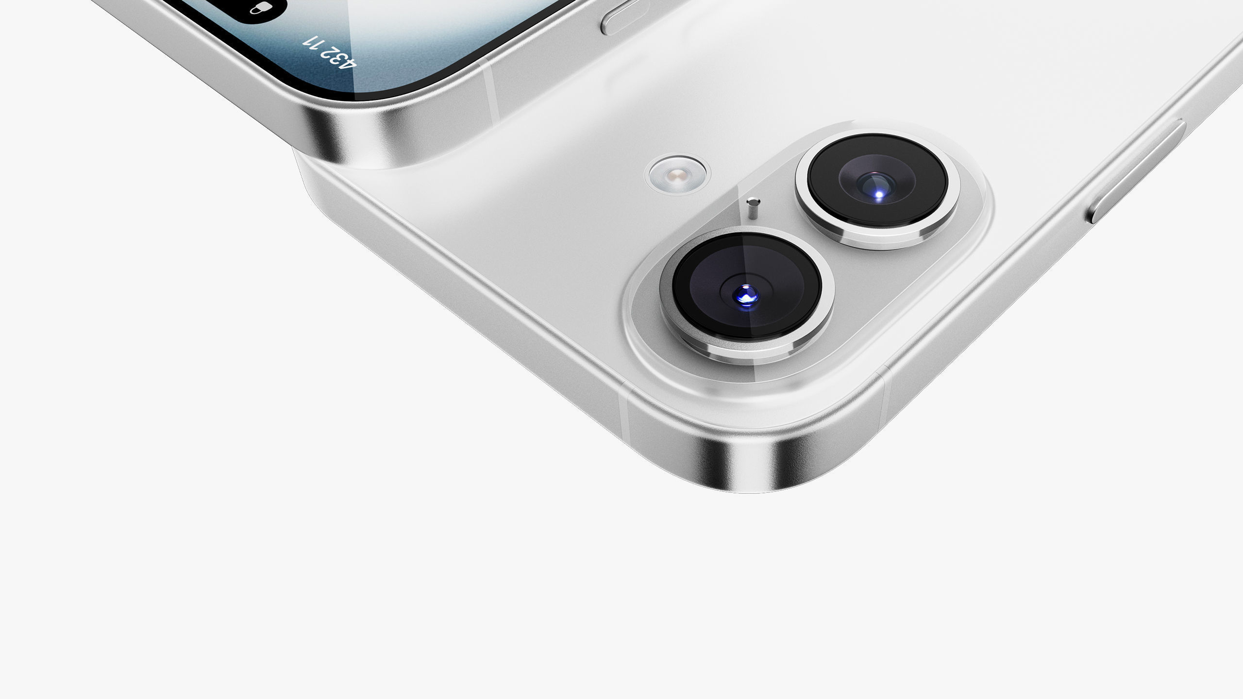 Apple iPhone 16 White 3D model_10